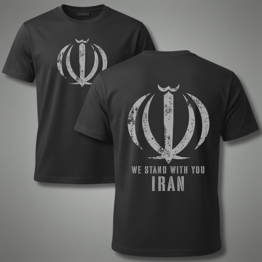 We Stand With You Iran T Shirt
